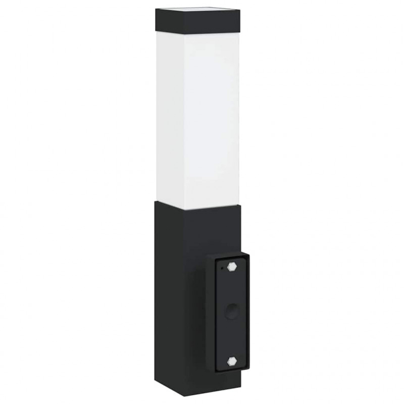 Zewnętrzna lampa ścienna 2 pcs Czarny 10.5 x 6 x 33 cm
