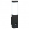 Zewnętrzna lampa ścienna 2 pcs Czarny 10.5 x 6 x 33 cm