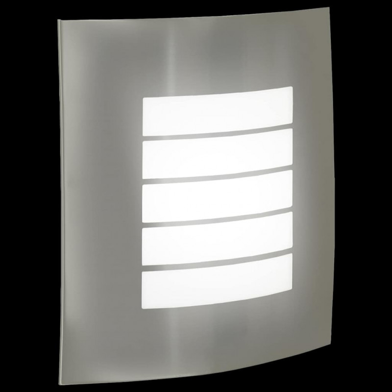 Zewnętrzna lampa ścienna Srebrny 23.5 x 9 x 26 cm