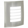 Zewnętrzna lampa ścienna 2 pcs Srebrny 23.5 x 9 x 26 cm