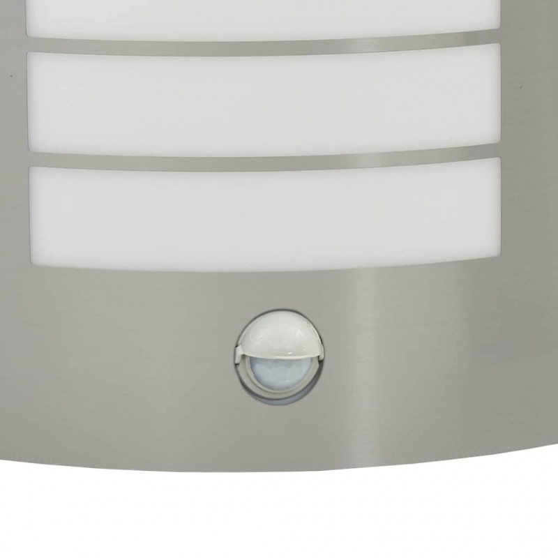 Zewnętrzna lampa ścienna Srebrny 23.5 x 9 x 26 cm