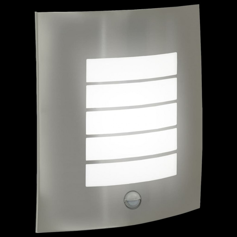 Zewnętrzna lampa ścienna Srebrny 23.5 x 9 x 26 cm