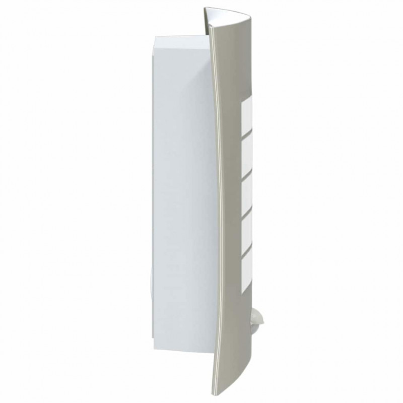 Zewnętrzna lampa ścienna 2 pcs Srebrny 23.5 x 9 x 26 cm