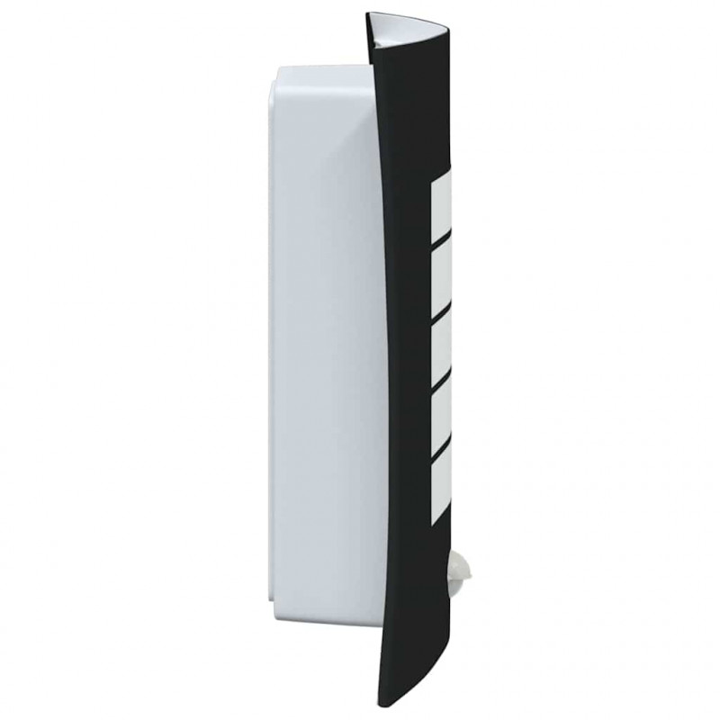 Zewnętrzna lampa ścienna 2 pcs Czarny 23.5 x 9 x 26 cm