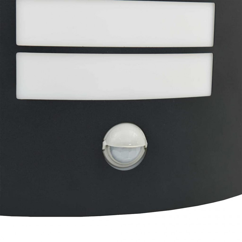 Zewnętrzna lampa ścienna 2 pcs Czarny 23.5 x 9 x 26 cm