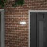 Zewnętrzna lampa ścienna Srebrny 32 x 10 x 10 cm