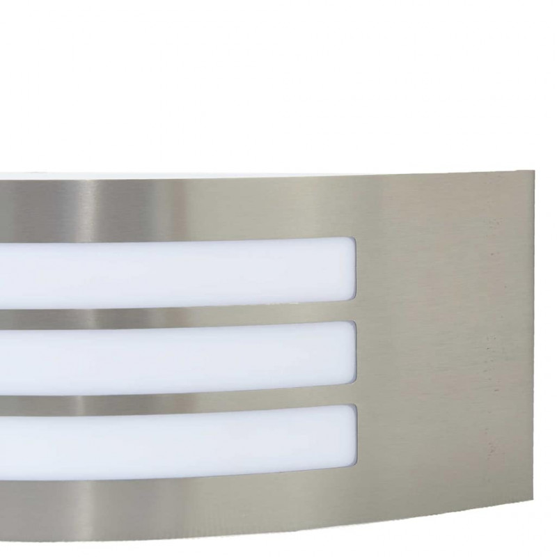 Zewnętrzna lampa ścienna 2 pcs Srebrny 32 x 10 x 10 cm