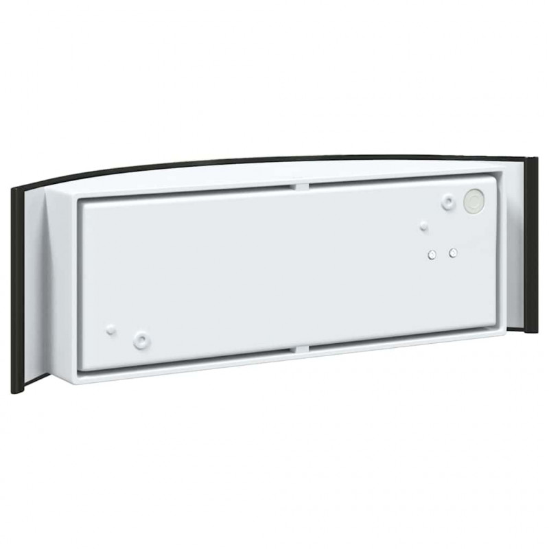 Zewnętrzna lampa ścienna 2 pcs Czarny 32 x 10 x 10 cm
