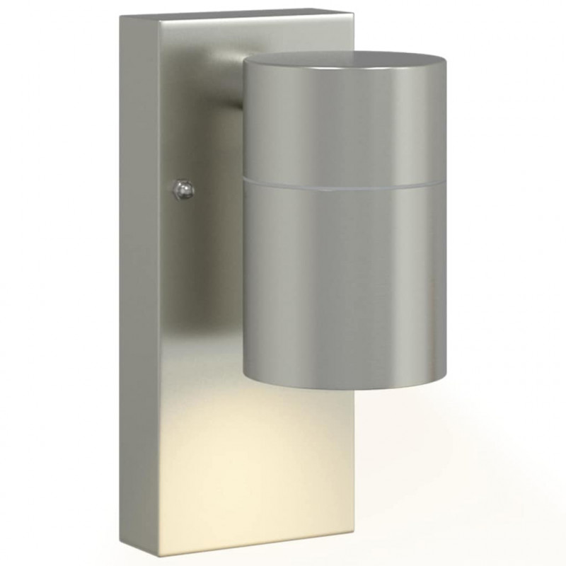 Zewnętrzna lampa ścienna Srebrny 6,5 x 10,5 x 16 cm