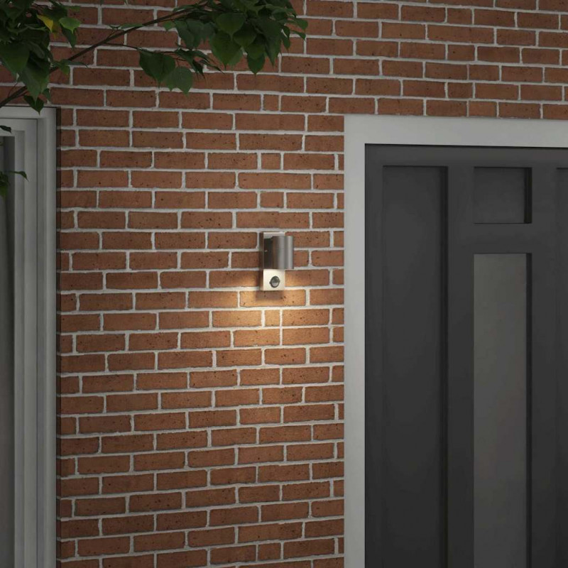 Zewnętrzna lampa ścienna Srebrny 6,5 x 10,5 x 16 cm