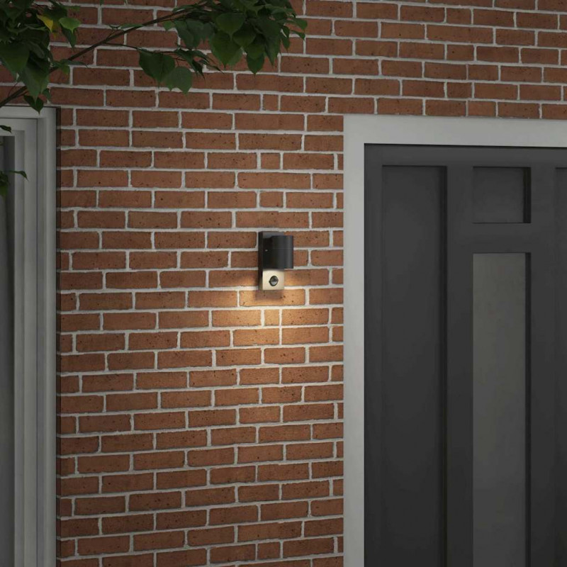 Zewnętrzna lampa ścienna Czarny 6,5 x 10,5 x 16 cm