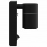 Zewnętrzna lampa ścienna 2 pcs Czarny 6,5 x 10,5 x 16 cm