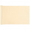 Osłona balkonowa, kremowa, 500x120 cm, PVC