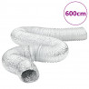 Przewód wentylacyjny, aluminiowy, 6 m, Ø10 cm