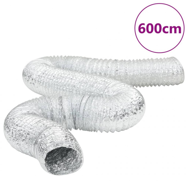 Przewód wentylacyjny, aluminiowy, 6 m, Ø15 cm
