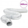 Przewód wentylacyjny, aluminiowy, 6 m, Ø15 cm