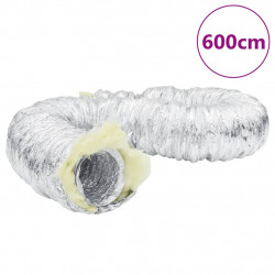 Przewód wentylacyjny, izolowany, aluminiowy, 6 m, Ø15 cm