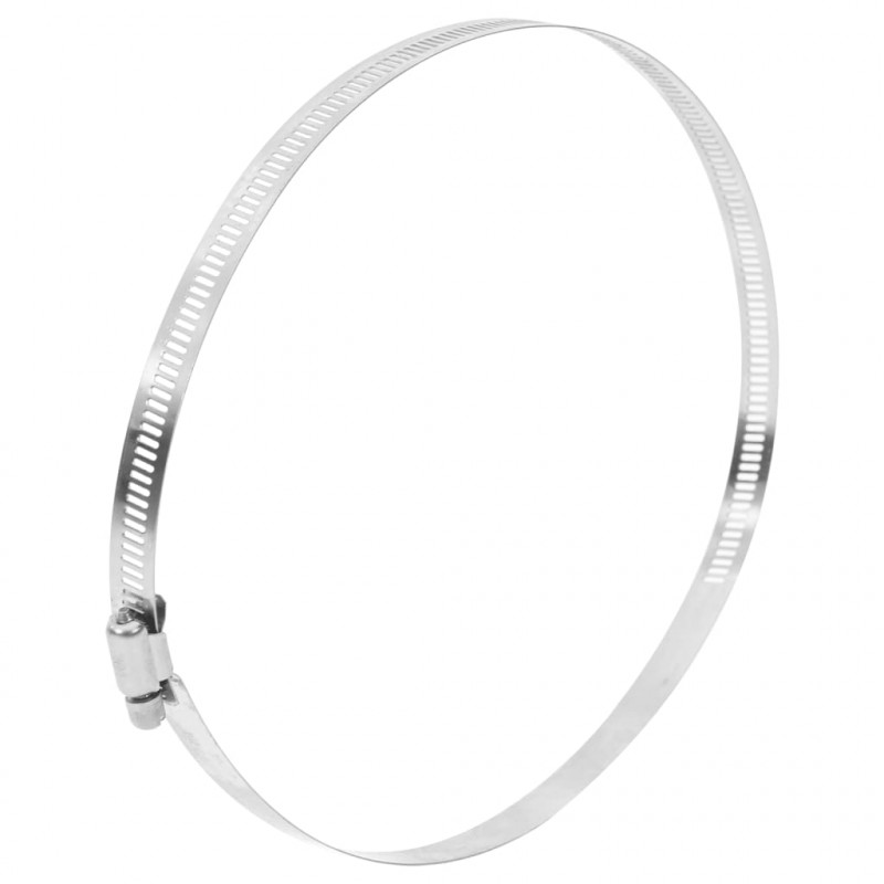 Opaski zaciskowe do węży, 6 szt, 91-220 mm, stal nierdzewna 304
