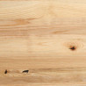Blat do stołu, 140x60x4 cm, lite drewno dębowe, owalny