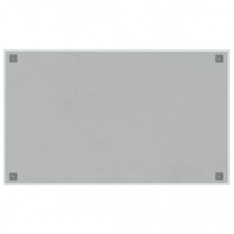 Tablica magnetyczna ścienna biała 100x60 cm szkło hartowane