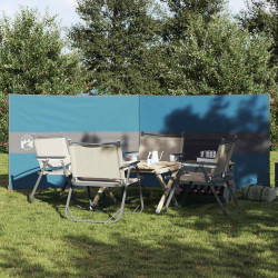 Camping Windbreak Niebieski 344x120 cm Wodoodporny