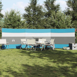 Camping Windbreak Niebieski 508x130 cm Wodoodporny