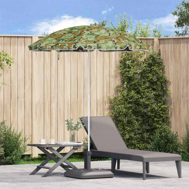 Parasol plażowy Moro 206 x 206 x 212 cm Poliester i Metal