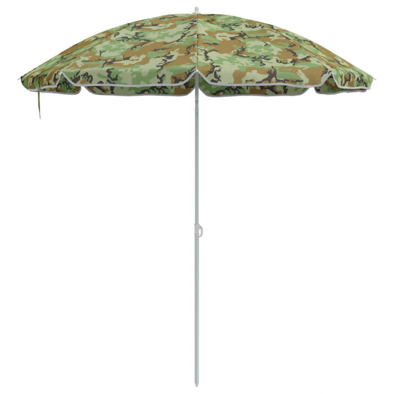Parasol plażowy Moro 206 x 206 x 212 cm Poliester i Metal