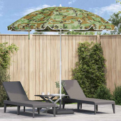 Parasol plażowy Moro 263 x 263 x 272 cm Poliester i Metal
