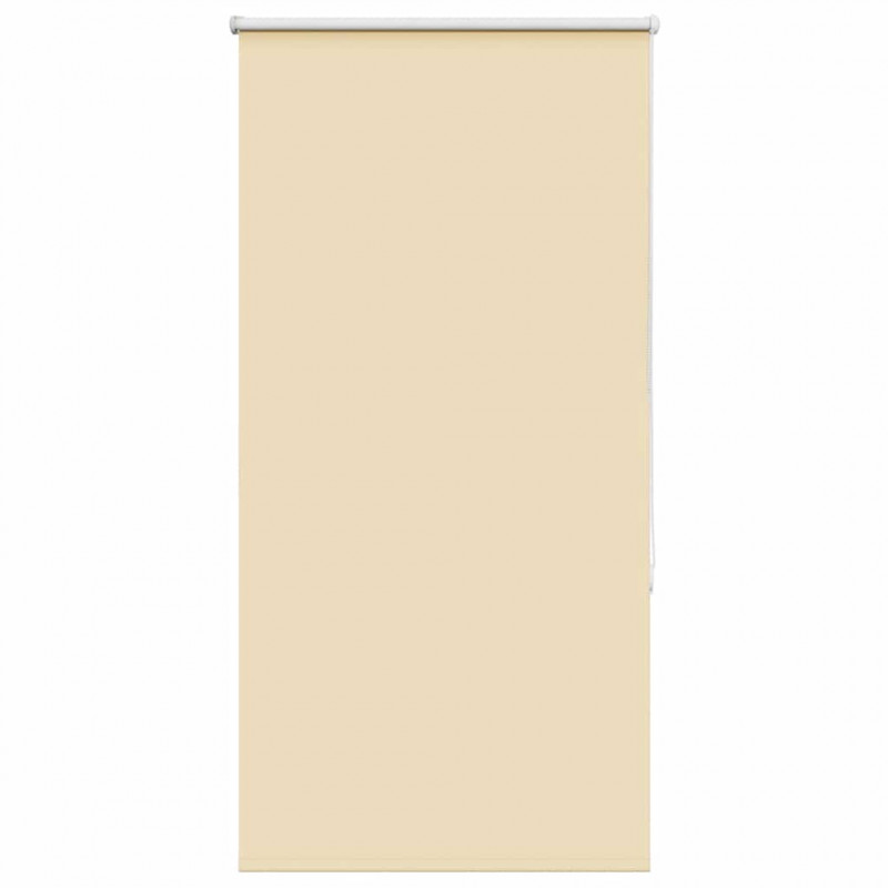 Roleta zaciemniająca beżowa 65x130 cm Szerokość tkaniny 60,7 cm
