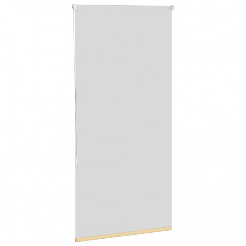 Roleta zaciemniająca beżowa 70x130 cm Szerokość tkaniny 65,7 cm