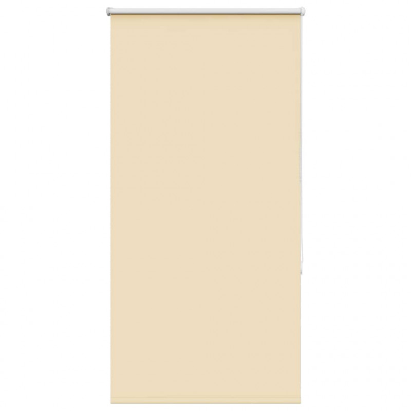 Roleta zaciemniająca beżowa 85x130 cm Szerokość tkaniny 80,7 cm