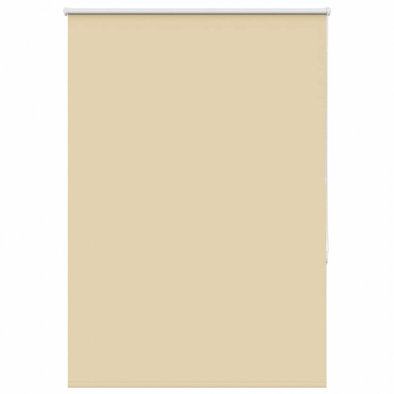 Roleta zaciemniająca beżowa 100x130 cm Szerokość tkaniny 95,7cm