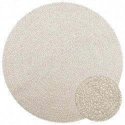 Dywan "ZIZUR" Kremowy Wygląd juty Do wewnątrz i na zewnątrz