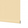 Roleta zaciemniająca beżowa 130x130cm Szerokość tkaniny 126,6cm