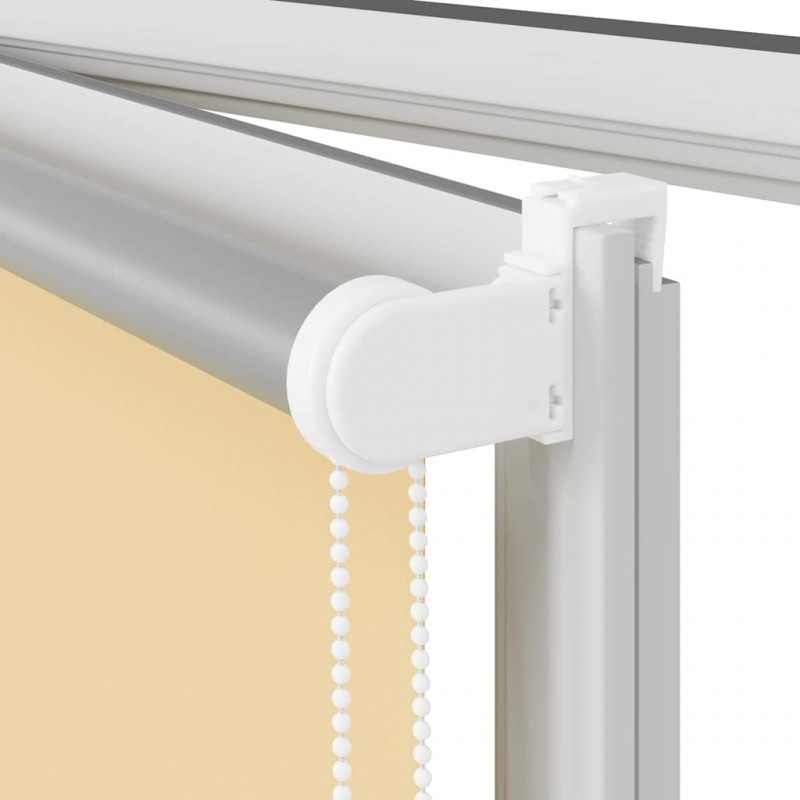 Roleta zaciemniająca beżowa 140x130cm Szerokość tkaniny 136,6cm