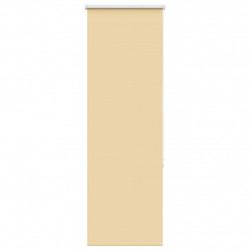 Roleta zaciemniająca beżowa 40x150 cm Szerokość tkaniny 35,7 cm