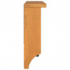 Wieszak ścienny na ubrania SANDNES 45x12x35cm Drewno lite Sosna