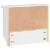 Wieszak ścienny na ubrania SANDNES 45x12x35cm Drewno lite Sosna