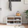 Ławka do przedpokoju "SANDNES" 87x40x50 cm Drewno lite Sosna