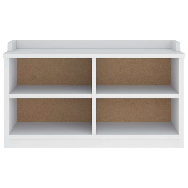 Ławka do przedpokoju "SANDNES" 87x40x50 cm Drewno lite Sosna