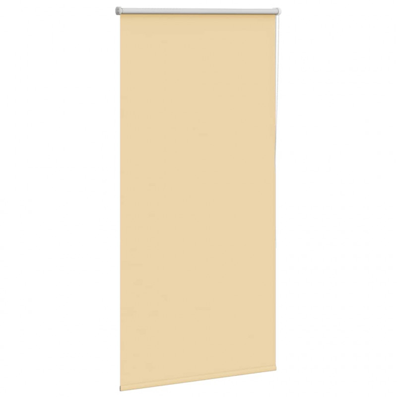 Roleta zaciemniająca beżowa 80x150 cm Szerokość tkaniny 75,7 cm