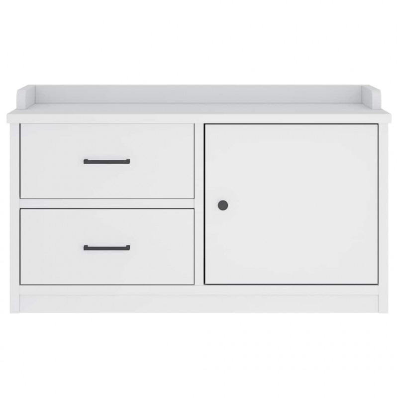 Ławka do przedpokoju "SANDNES" 87x40x50 cm Drewno lite Sosna