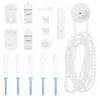 Roleta zaciemniająca beżowa 120x150cm Szerokość tkaniny 116,6cm