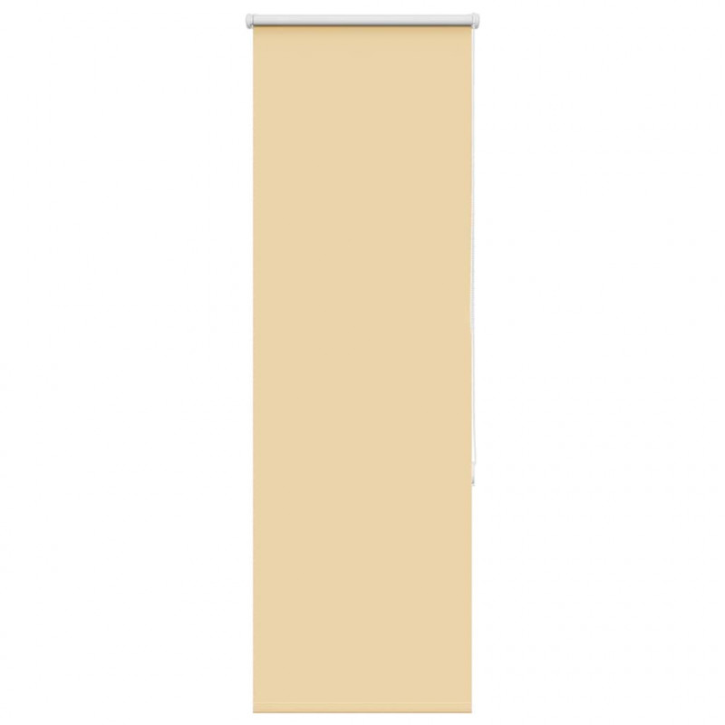 Roleta zaciemniająca beżowa 60x175 cm Szerokość tkaniny 55,7 cm