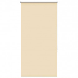 Roleta zaciemniająca beżowa 70x175 cm Szerokość tkaniny 65,7 cm