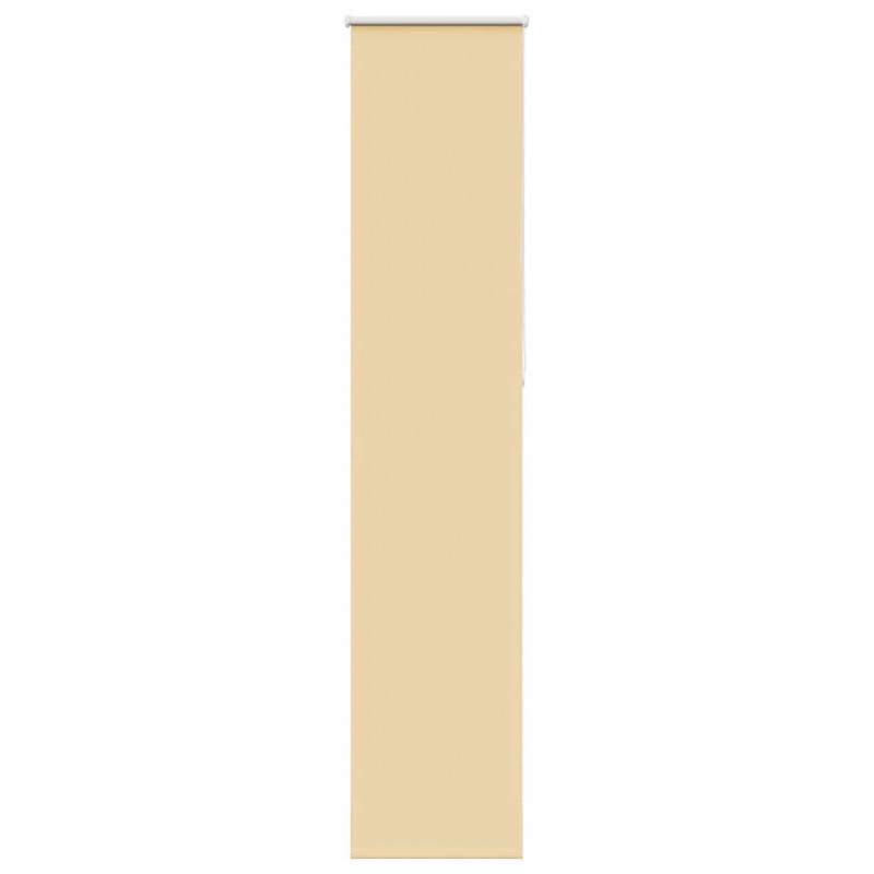 Roleta zaciemniająca beżowa 45x210 cm Szerokość tkaniny 40,7 cm