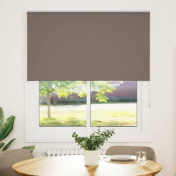 Roleta zaciemniająca kawowa 130x130 cm Szerokość tkaniny