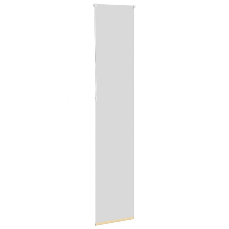 Roleta zaciemniająca beżowa 45x210 cm Szerokość tkaniny 40,7 cm