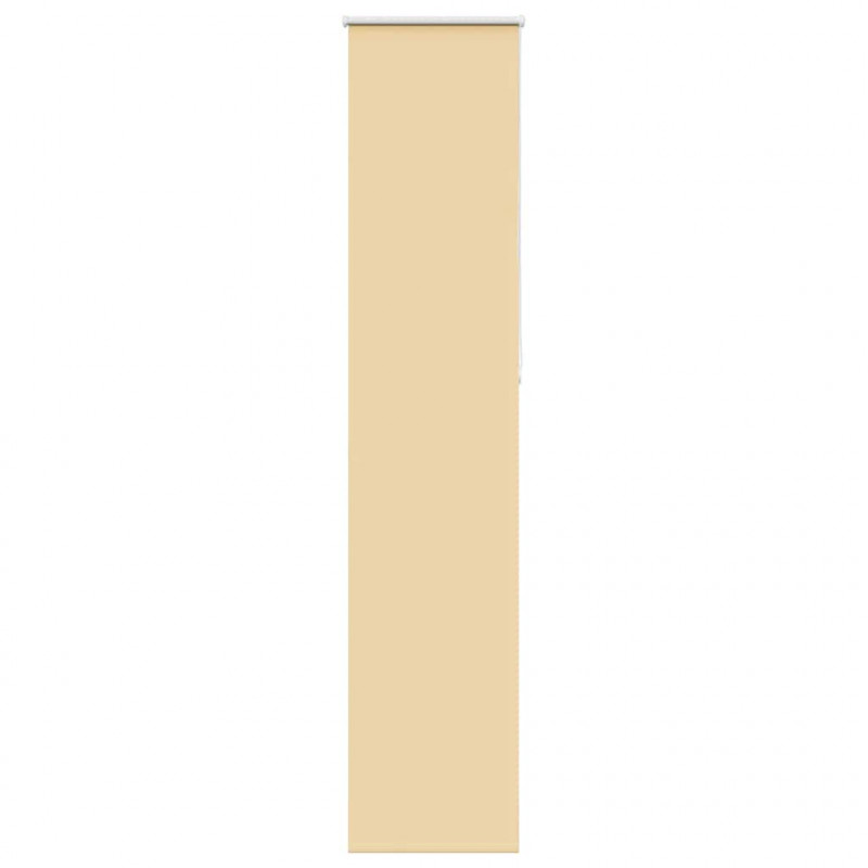 Roleta zaciemniająca beżowa 50x210 cm Szerokość tkaniny 45,7 cm